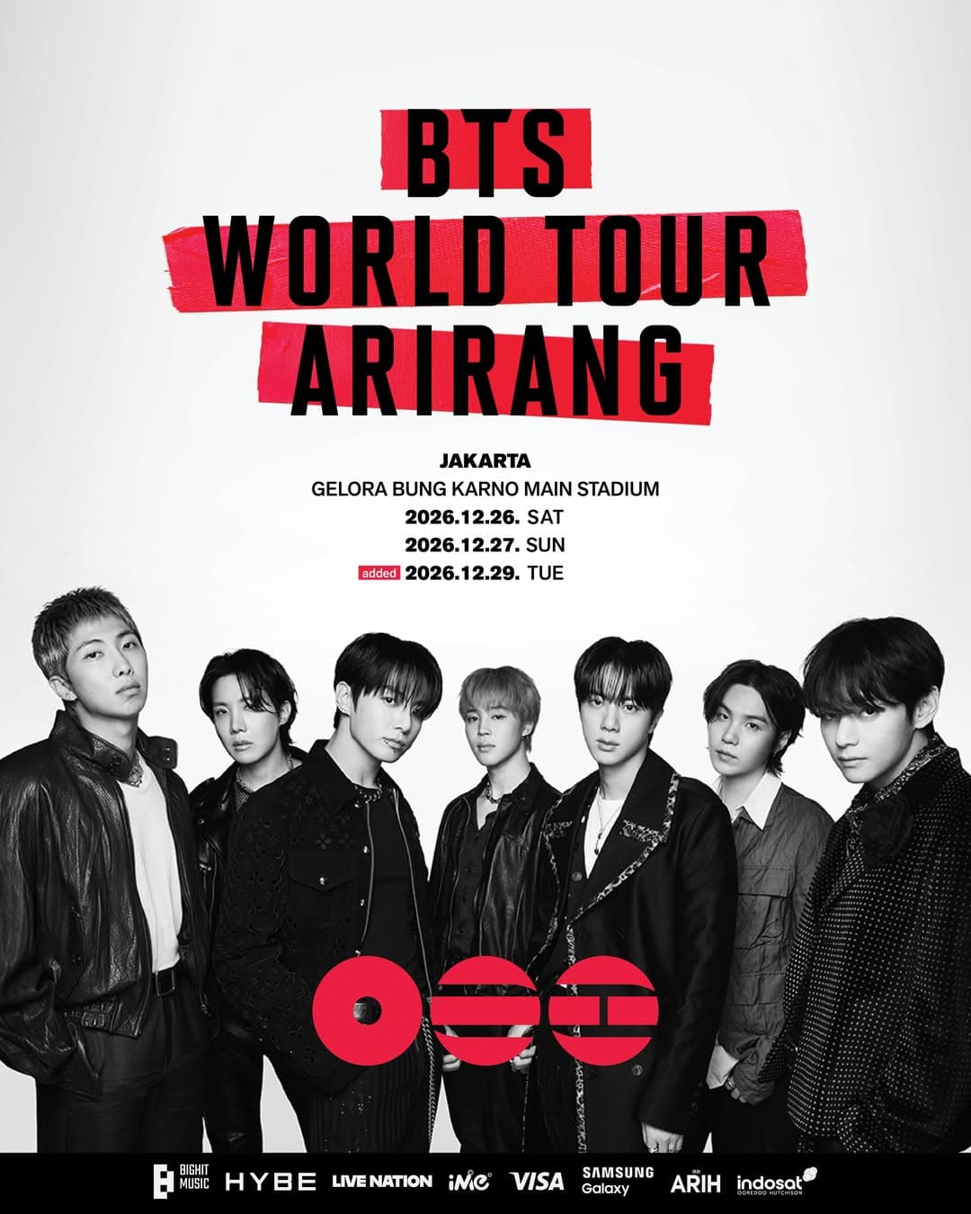 BTS WORLD TOUR ARIRANG