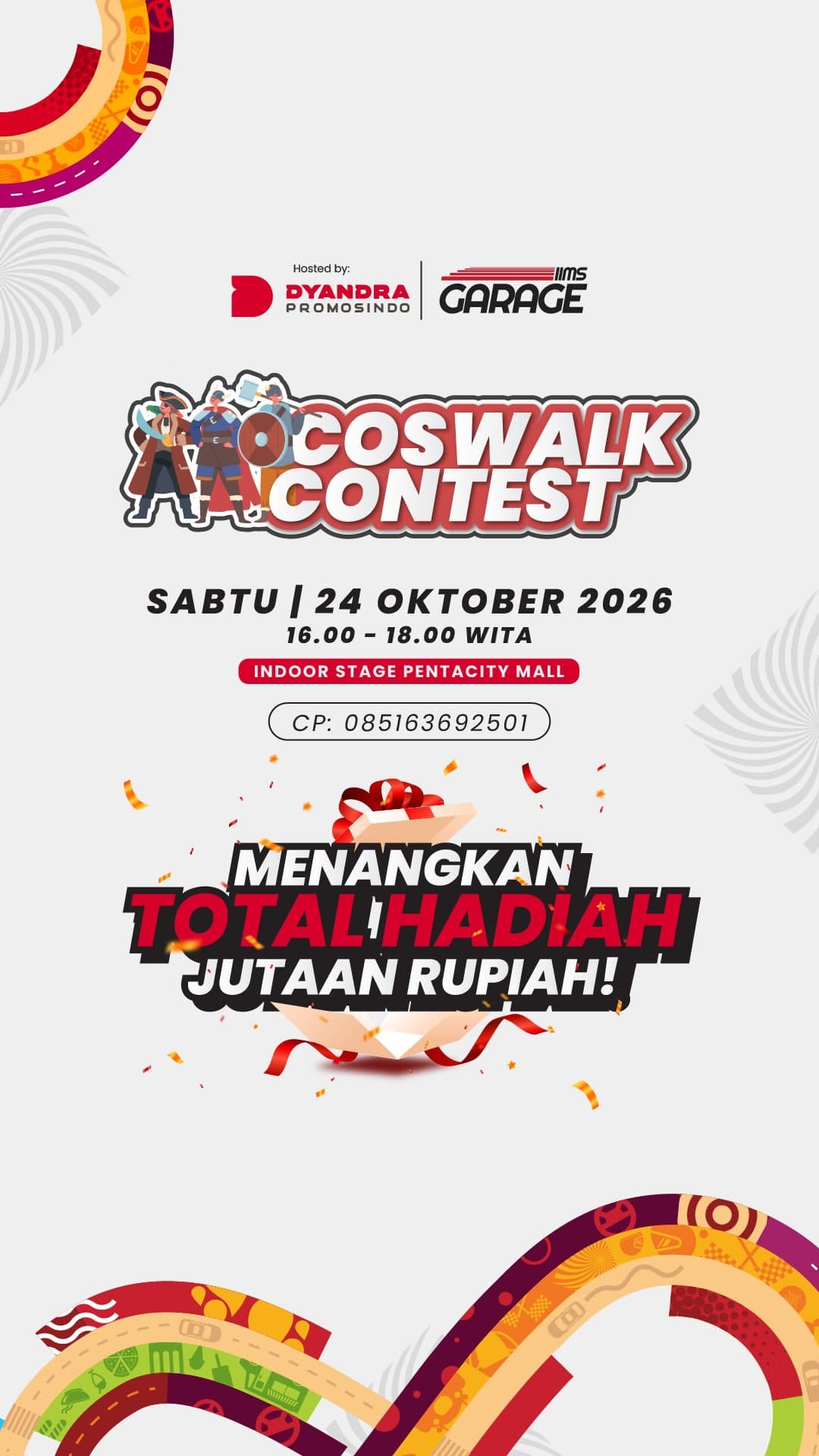 Coswalk Contest IIMS Garage Balikpapan